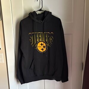Black Steelers Hoodie